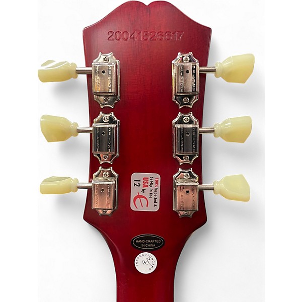 Used Epiphone Limited Edition Les Paul Traditional Pro-II Cherry Sunburst Solid Body Electric Guitar