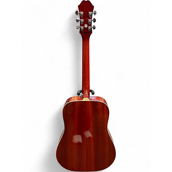 Used Epiphone Hummingbird Pro Cherry Sunburst Acoustic Electric Guitar
