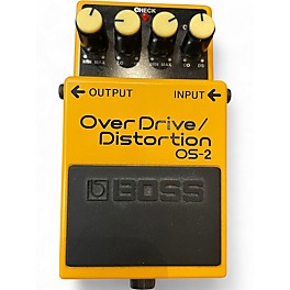 Used BOSS OS2 Overdrive Distortion Effect Pedal