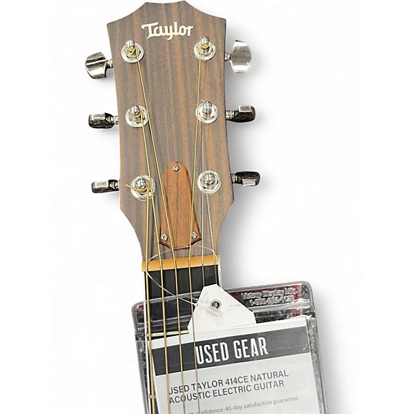 Used Taylor 414CE Natural Acoustic Electric Guitar