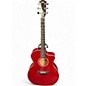 Used Taylor 214CE-Red Deluxe Wine Red Acoustic Electric Guitar thumbnail