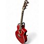 Used Taylor 214CE-Red Deluxe Wine Red Acoustic Electric Guitar