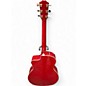 Used Taylor 214CE-Red Deluxe Wine Red Acoustic Electric Guitar