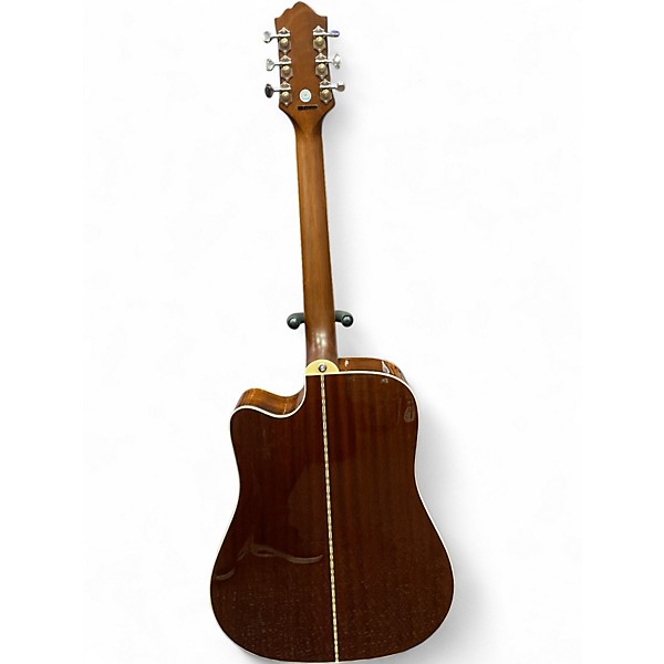 Used Epiphone DR500MCE Masterbuilt Vintage Sunburst Acoustic Electric Guitar