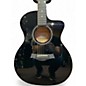 Used Taylor 214CE Black Acoustic Electric Guitar