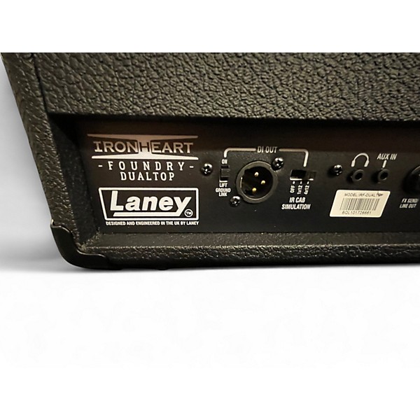 Used Laney IRF-DUAL TOP Solid State Guitar Amp Head