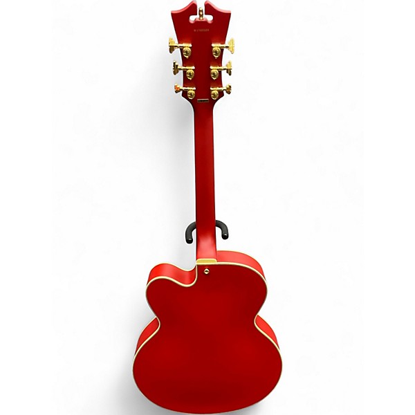 Used D'Angelico EXL-1 Deluxe Red Hollow Body Electric Guitar