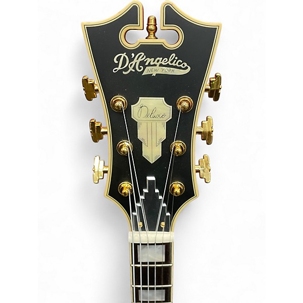 Used D'Angelico EXL-1 Deluxe Red Hollow Body Electric Guitar