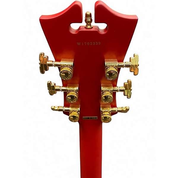 Used D'Angelico EXL-1 Deluxe Red Hollow Body Electric Guitar