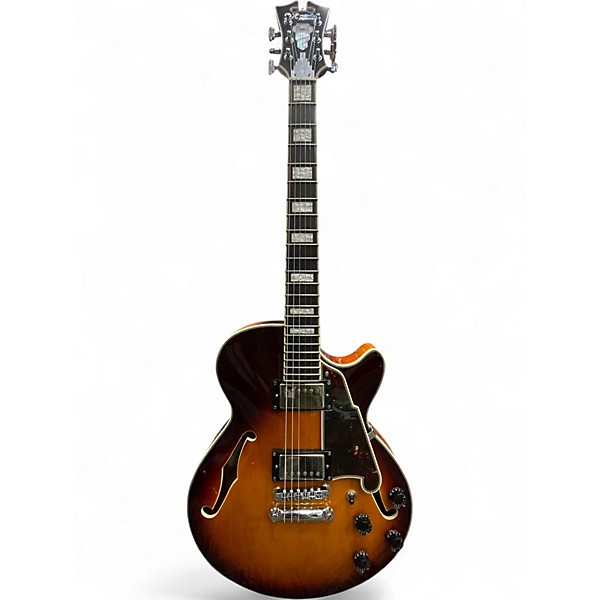 Used D'Angelico Premier SS Boardwalk 3 Color Sunburst Hollow Body Electric Guitar