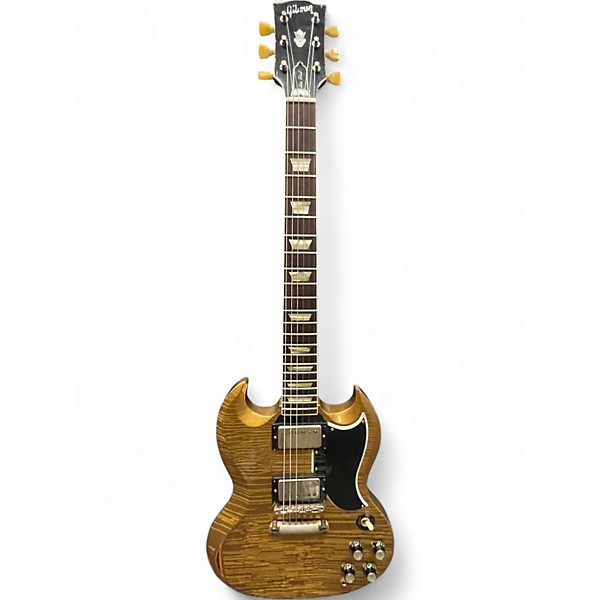Used Gibson Custom Shop Dealer Select Murphy Lab 61 SG Heavy Aged Gold Solid Body Electric Guitar