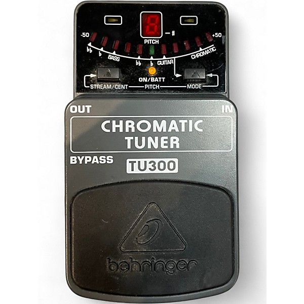 Used Behringer TU300 Chromatic Tuner Pedal
