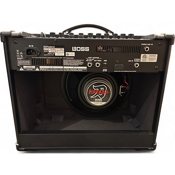 Used BOSS Katana KTN50 MKII 50W 1X12 Guitar Combo Amp