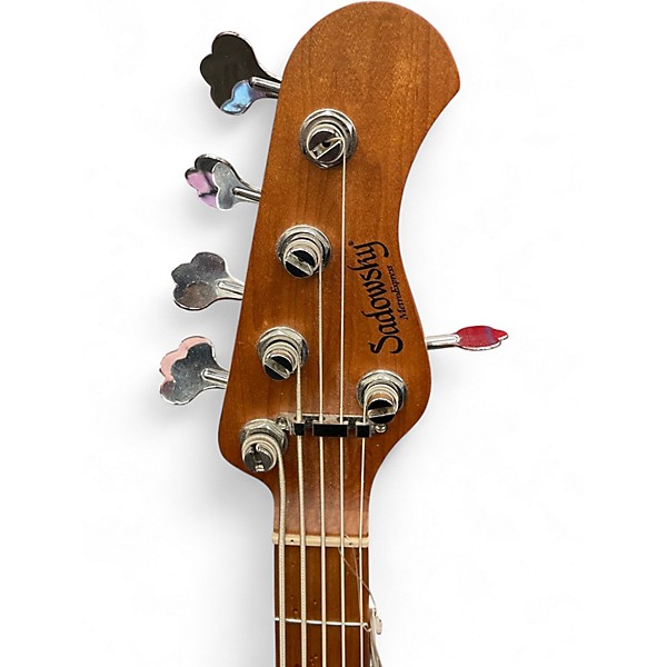 Used Sadowsky Guitars SMX21MV5 21 Fret M Vintage 5 String 2 Color Sunburst Electric Bass Guitar