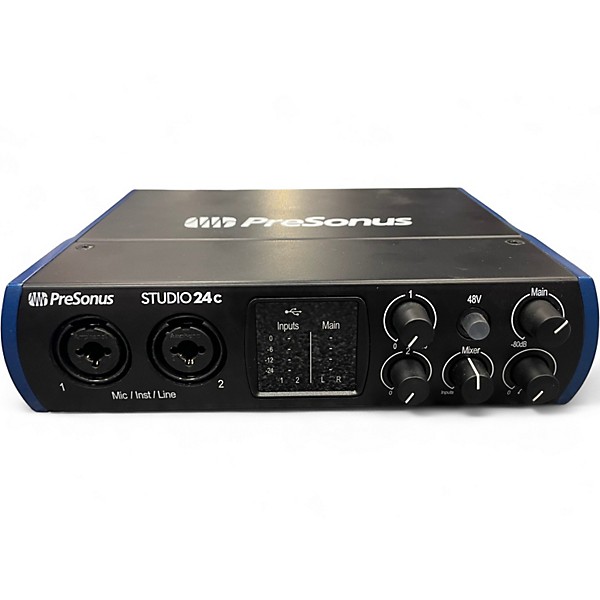 Used PreSonus Studio 24c Audio Interface
