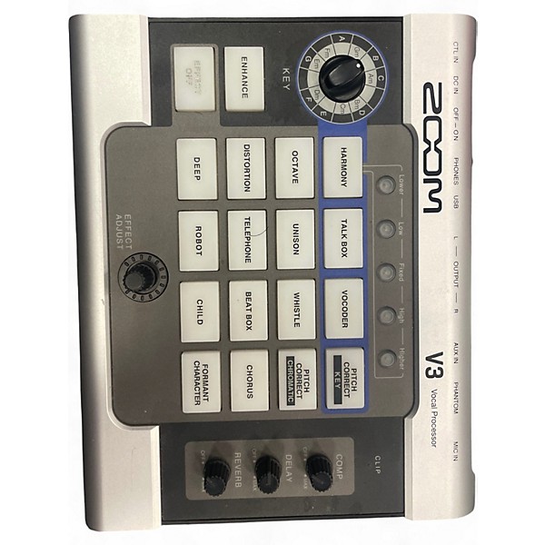 Used Zoom V3 Vocal Processor