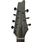 Used Ibanez Iceman Iron Label 7str Flat Black Solid Body Electric Guitar