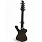 Used Ibanez Iceman Iron Label 7str Flat Black Solid Body Electric Guitar