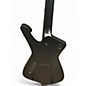 Used Ibanez Iceman Iron Label 7str Flat Black Solid Body Electric Guitar