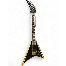 Used Jackson x series RRX24 Black and Yellow Solid Body Electric Guitar