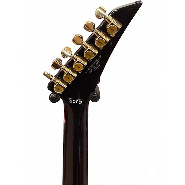 Used Jackson x series RRX24 Black and Yellow Solid Body Electric Guitar