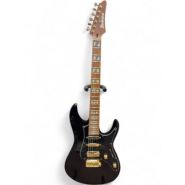 Used Ibanez premium THBB10 Black Solid Body Electric Guitar