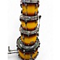 Used Pearl 4 Piece Session Studio Classic 2 Tone Sunburst Drum Kit thumbnail