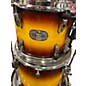 Used Pearl 4 Piece Session Studio Classic 2 Tone Sunburst Drum Kit