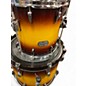 Used Pearl 4 Piece Session Studio Classic 2 Tone Sunburst Drum Kit
