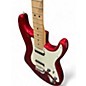 Used Squier Contemporary Stratocaster HH Red with Black Bevels Solid Body Electric Guitar