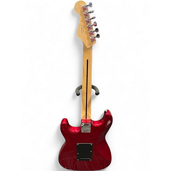 Used Squier Contemporary Stratocaster HH Red with Black Bevels Solid Body Electric Guitar