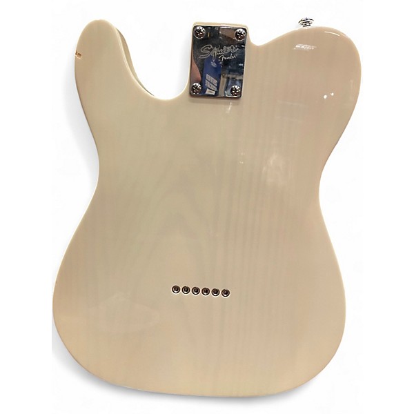 Used Squire TELECAster Alpine White Solid Body Electric Guitar
