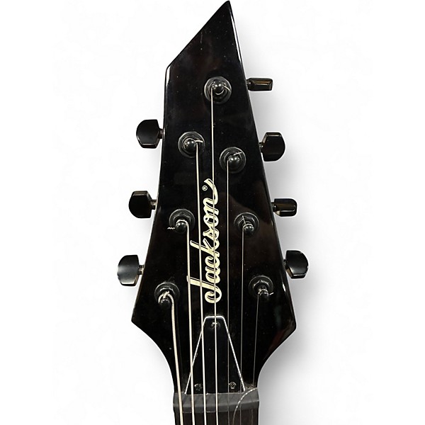Used Jackson FSR Pro Series DKA7 Dinky 7 String Black Solid Body Electric Guitar