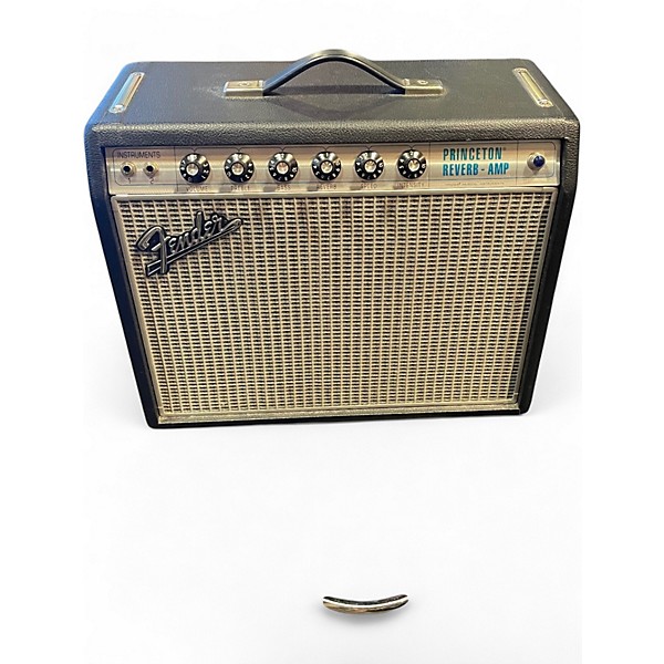 Used Fender 1968 Custom Princeton Reverb 12W 1x10 Tube Guitar Combo Amp