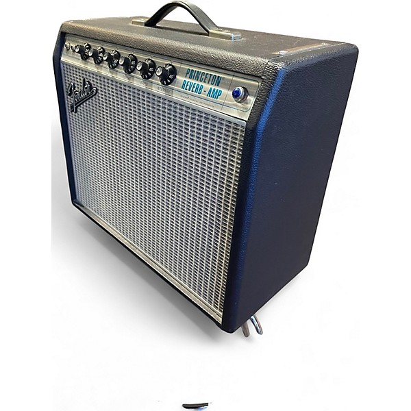 Used Fender 1968 Custom Princeton Reverb 12W 1x10 Tube Guitar Combo Amp
