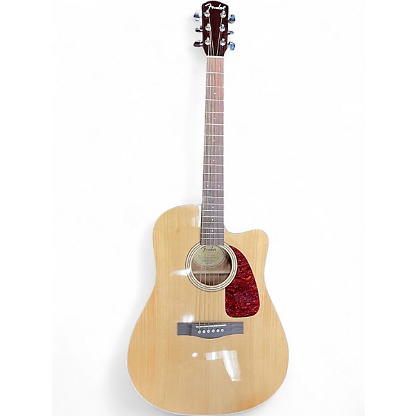 Used Fender CD-140SCE/NAT Natural Acoustic Electric Guitar