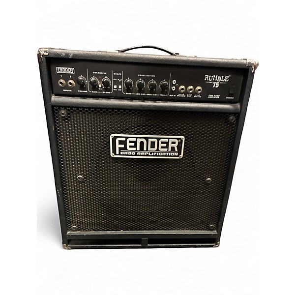 Used Fender Rumble 75 75W 1x12 Bass Combo Amp