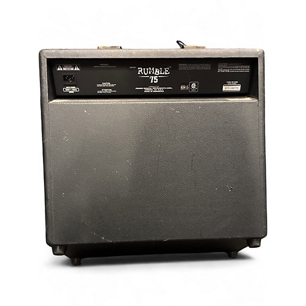 Used Fender Rumble 75 75W 1x12 Bass Combo Amp
