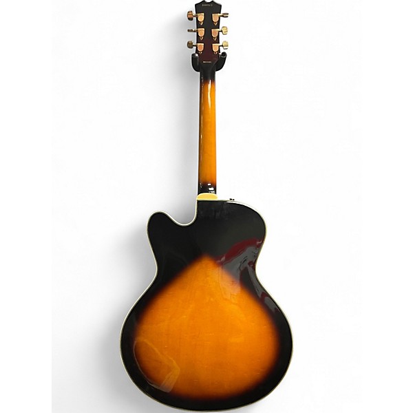 Used Samick Hf 650 2 Color Sunburst Hollow Body Electric Guitar