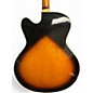 Used Samick Hf 650 2 Color Sunburst Hollow Body Electric Guitar