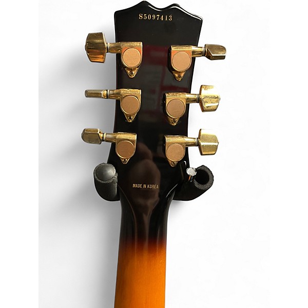 Used Samick Hf 650 2 Color Sunburst Hollow Body Electric Guitar