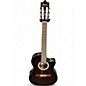 Used Ibanez GA35tce-dvs Brown Classical Acoustic Guitar thumbnail