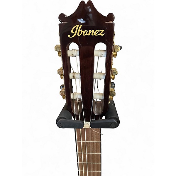 Used Ibanez GA35tce-dvs Brown Classical Acoustic Guitar