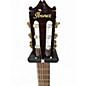 Used Ibanez GA35tce-dvs Brown Classical Acoustic Guitar