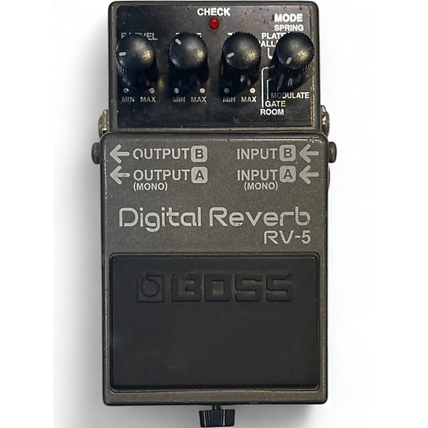Used BOSS RV5 Digital Reverb Effect Pedal