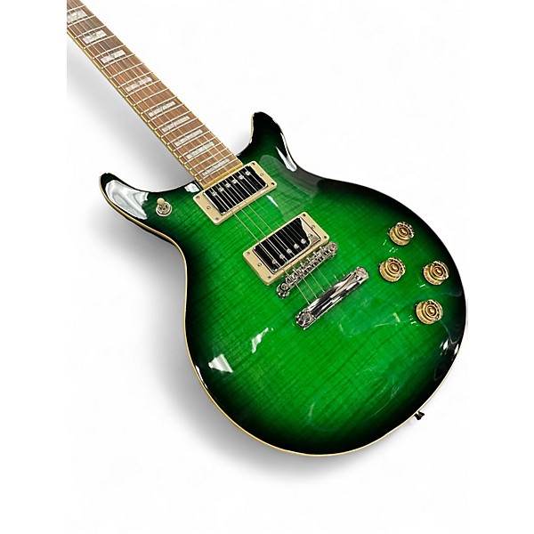 Used Epiphone DC Pro Green Solid Body Electric Guitar
