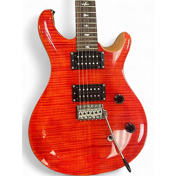 Used PRS SE CE 24 Orange Solid Body Electric Guitar