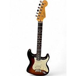 Used Fender American Standard Stratocaster HSS 2 Tone Sunburst Solid Body Electric Guitar