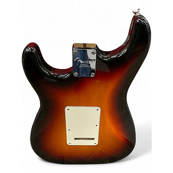 Used Fender American Standard Stratocaster HSS 2 Tone Sunburst Solid Body Electric Guitar