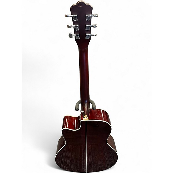 Used Washburn DFBACEA Natural Acoustic Electric Guitar